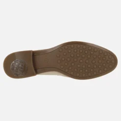 Mocasines de ante con adorno de antifaz