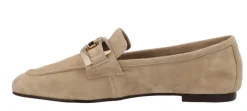 Mocasines de ante con adorno metálico para mujer Frida