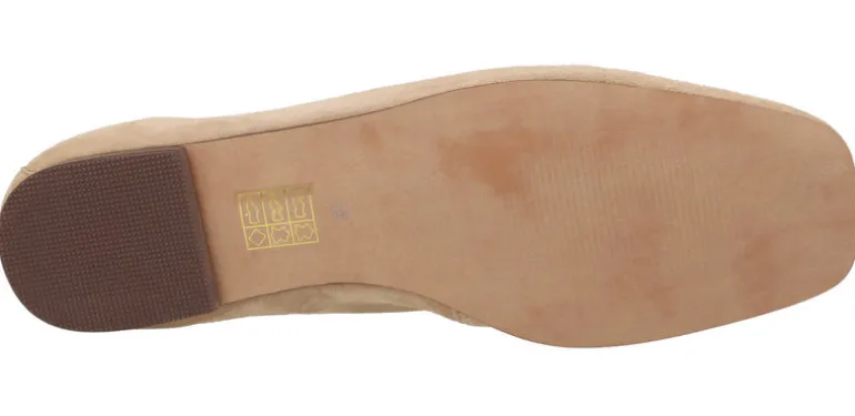 Mocasines de ante con adorno metálico para mujer Frida