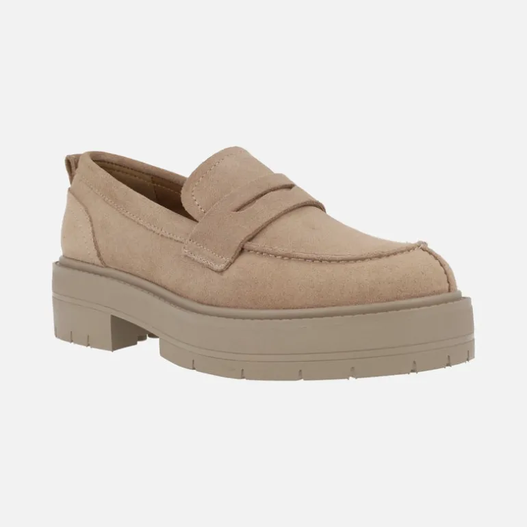 Mocasines de ante con antifaz y piso track E36VDI Spherica EC7
