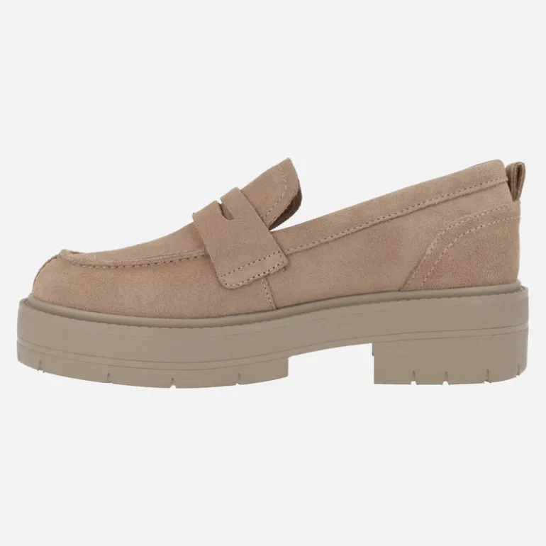 Mocasines de ante con antifaz y piso track E36VDI Spherica EC7
