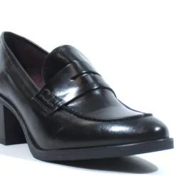 Mocasines de antifaz para mujer con tacones de 5 cms
