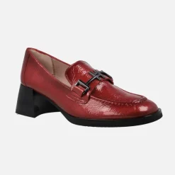Mocasines de charol Milan con adorno metálico