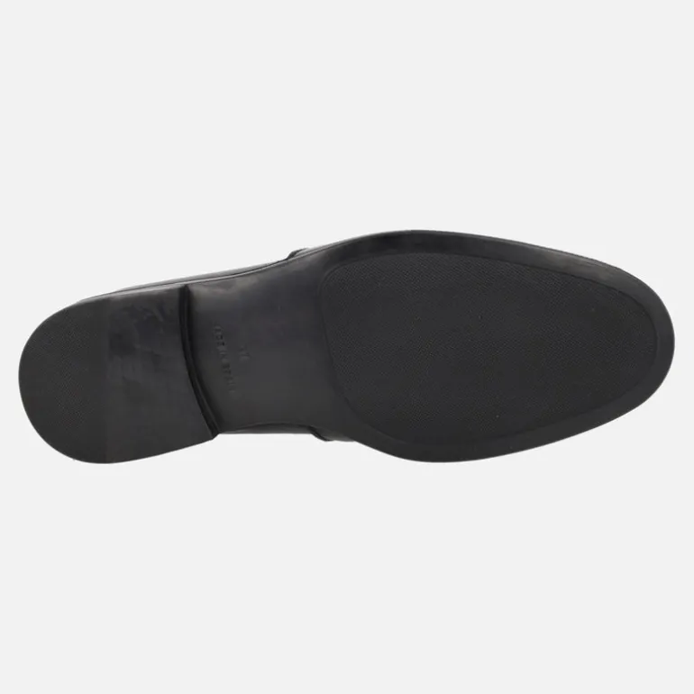Mocasines de charol New Mimi con adorno de cadena