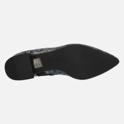 Mocasines de pelo con detalle de estrellas para mujer