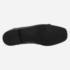 Mocasines de piel Alpe New Roma con detalle de flecos y adorno metálico