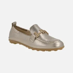 Mocasines de piel Bombay con adorno metálico