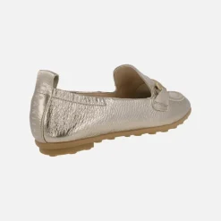 Mocasines de piel Bombay con adorno metálico
