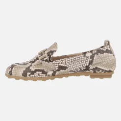 Mocasines de piel Bombay con adorno metálico