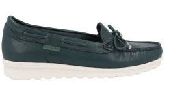 Mocasines de piel estilo náuticos con adorno de lazo