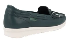 Mocasines de piel estilo náuticos con adorno de lazo