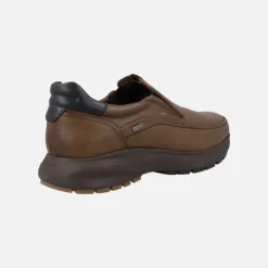 Mocasines de piel para hombre con membrana Fluchos tex