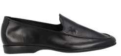 Mocasines de piel para hombre con piso fino de goma