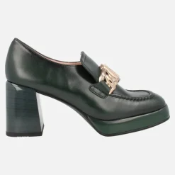 Mocasines de piel Tokio con tacón alto y plataforma