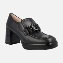 Mocasines de piel Tokio con tacón alto y plataforma