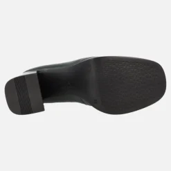 Mocasines de piel Tokio con tacón alto y plataforma