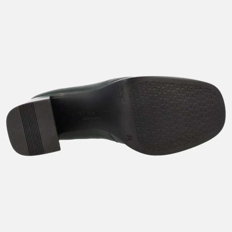 Mocasines de piel Tokio con tacón alto y plataforma