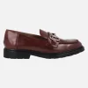 Mocasines de piel Wonders con adorno metálico