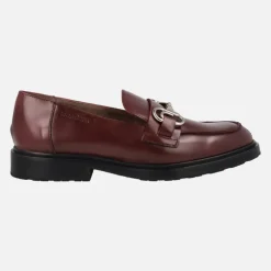Mocasines de piel Wonders con adorno metálico