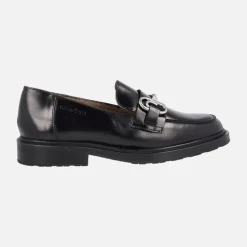 Mocasines de piel Wonders con adorno metálico