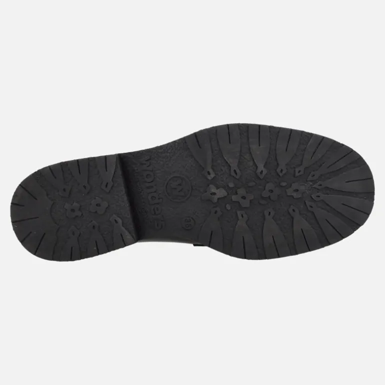 Mocasines de piel Wonders con adorno metálico