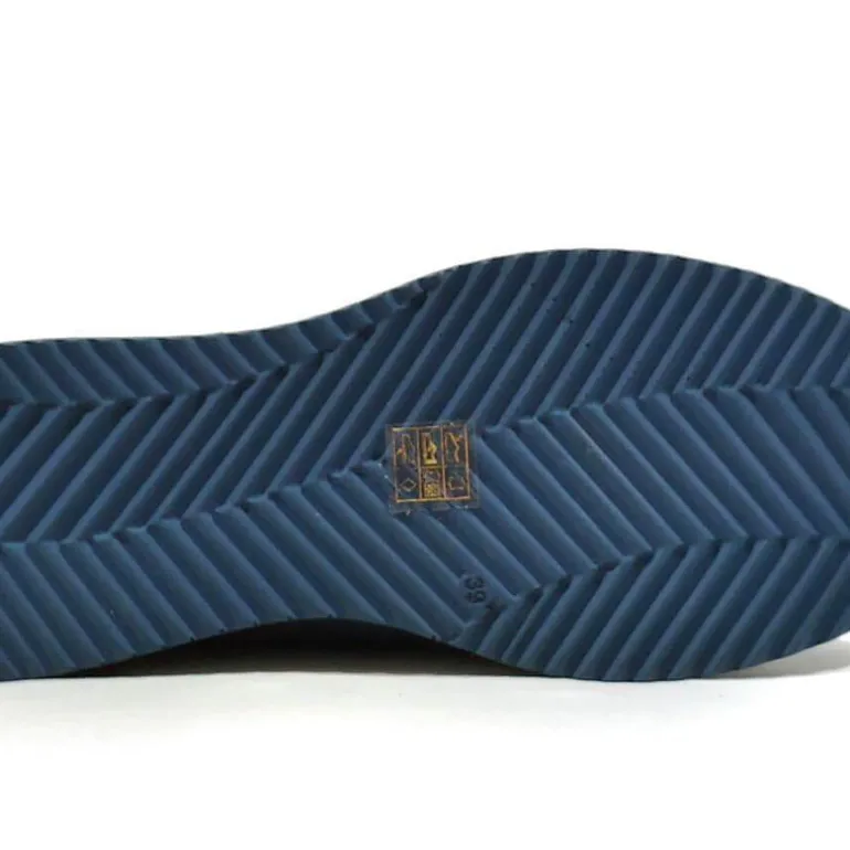 Mocasines de serraje con banda al empeine