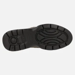 Mocasines en nobuck taupe con membrana WATERADAPT