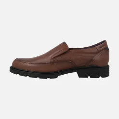 Mocasines en piel cuero para hombre con elásticos Fredy F1606