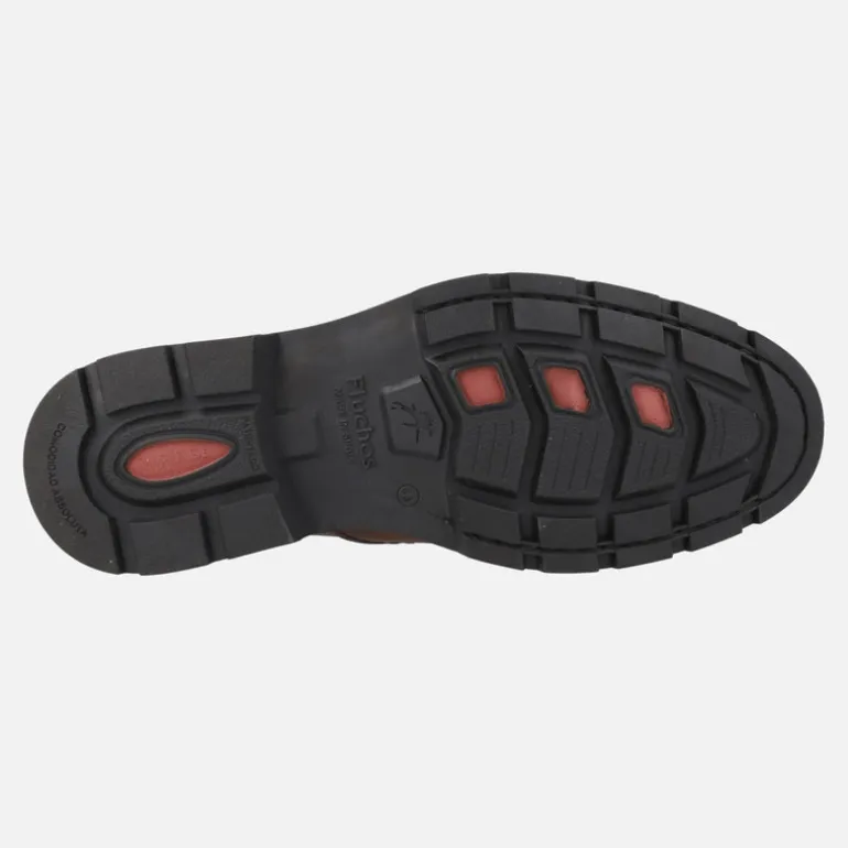 Mocasines en piel cuero para hombre con elásticos Fredy F1606