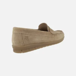 Mocasines en piel serraje con antifaz AUDE