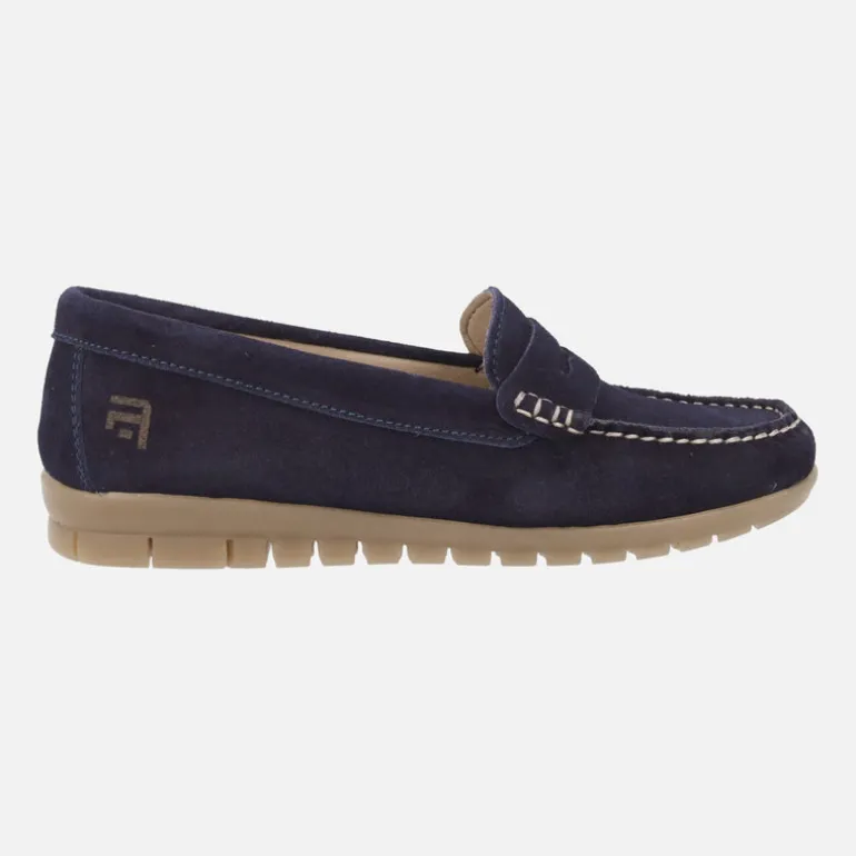 Mocasines en piel serraje con antifaz AUDE