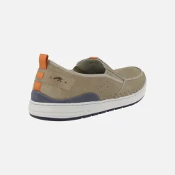 Mocasines Lester para hombre en piel nobuck con elásticos