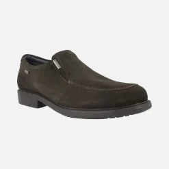 MOCASINES MARRONES DE SERRAJE CON ELÁSTICOS Y MEMBRANA IMPERMEABLE