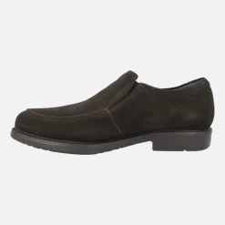 MOCASINES MARRONES DE SERRAJE CON ELÁSTICOS Y MEMBRANA IMPERMEABLE