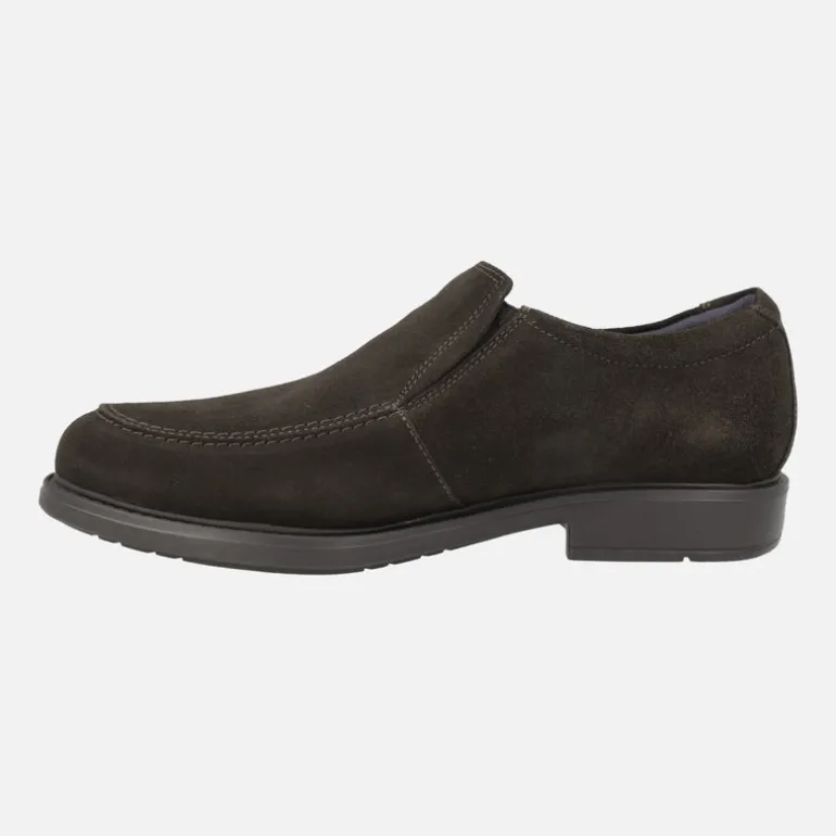 MOCASINES MARRONES DE SERRAJE CON ELÁSTICOS Y MEMBRANA IMPERMEABLE
