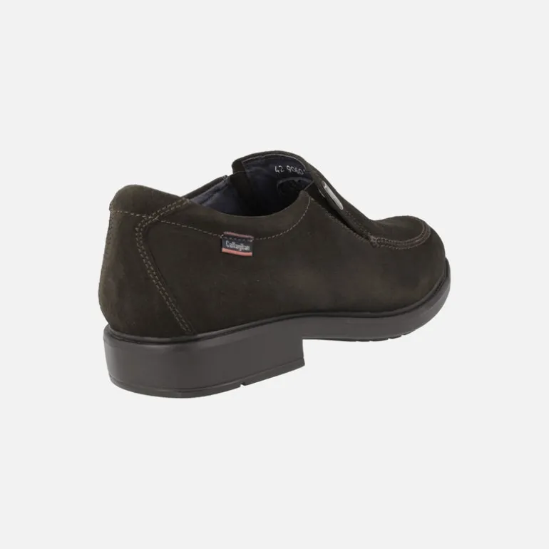 MOCASINES MARRONES DE SERRAJE CON ELÁSTICOS Y MEMBRANA IMPERMEABLE