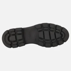Mocasines negros de piel Noela con adorno metálico