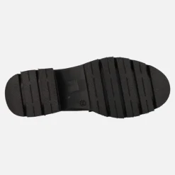 Mocasines negros de piel con antifaz