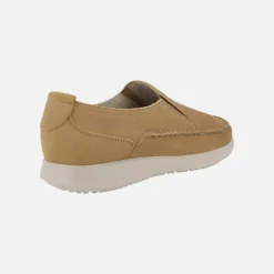 Mocasines para hombre con cosido kiowa y elásticos