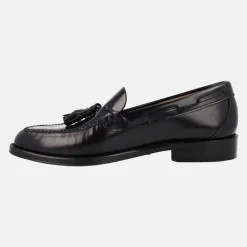 Mocasines para hombre en piel antik con borlas