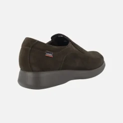Mocasines para hombre en ante marrón con piso Extra light