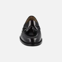 Mocasines para hombre en piel antik con borlas