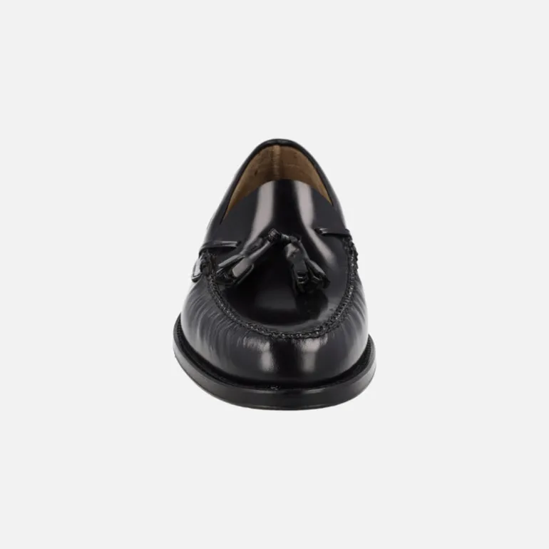 Mocasines para hombre en piel antik con borlas