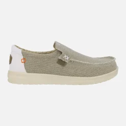 Mocasines para hombre Hey dude Mikka braided en algodón orgánico