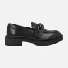 Mocasines para mujer Bibi con adorno de cadena metálica