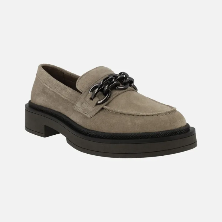 Mocasines para mujer Bibi con adorno de cadena metálica