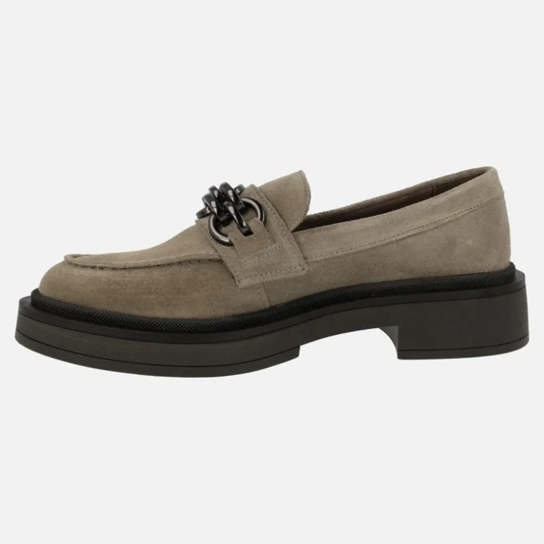 Mocasines para mujer Bibi con adorno de cadena metálica