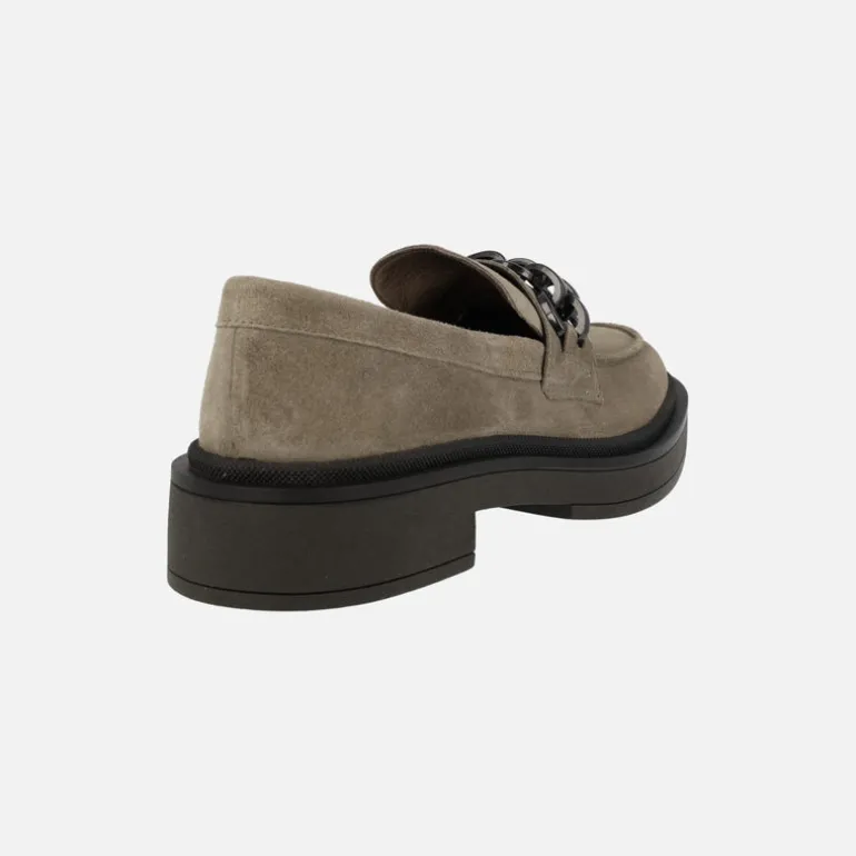 Mocasines para mujer Bibi con adorno de cadena metálica