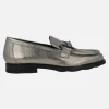 Mocasines para mujer Dallas en piel metalizada