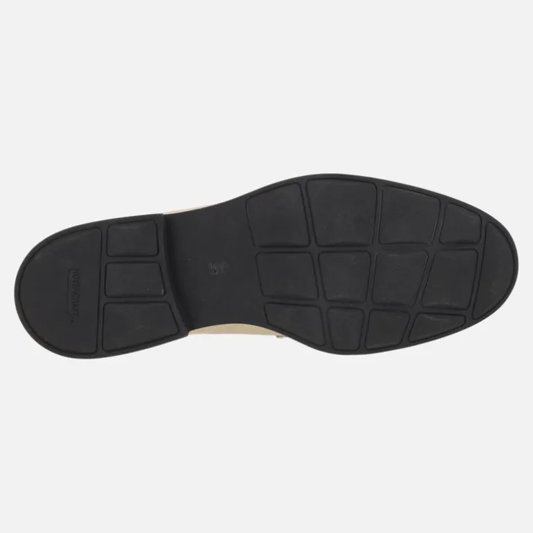 Mocasines para mujer Dallas en piel metalizada